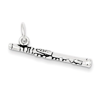 Clarinet Charm Antiqued Sterling Silver QC7769, MPN: QC7769, 883957551340
