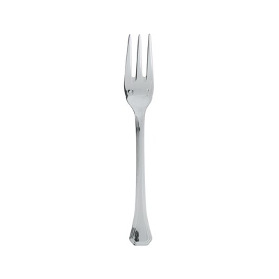 Sambonet deco fish fork 7 1/8 inch - silverplated on 18/10 stainless steel, MPN: 52703-49, 79095590…