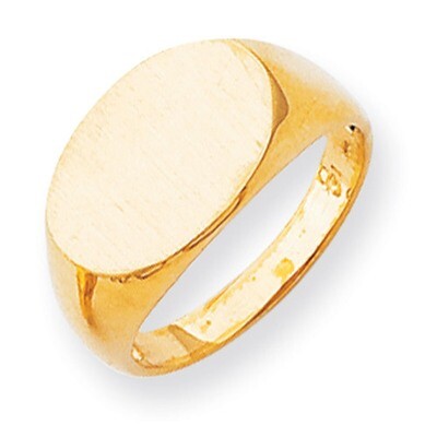 Men&#39;s Signet Ring 14k Gold RS249, MPN: RS249, 883957442280