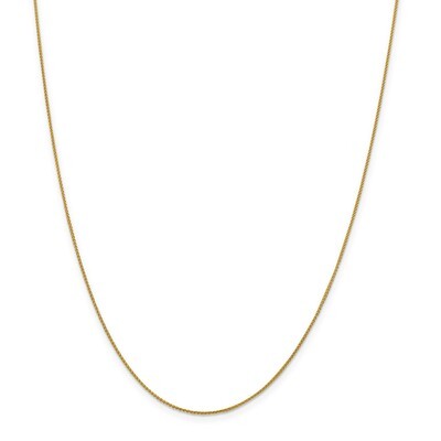 Leslie&#39;s 1.00mm Diamond-cut Spiga Chain 18 Inch 18k Gold HB-18LP13-18, MPN: 18LP13-18, 191101177415