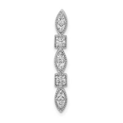 1/4Ct. Diamond Fancy Chain Slide 14k White Gold PM3865-025-WA, MPN: PM3865-025-WA, 883957209586