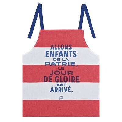 Le Jacquard Child&#39;S Apron Elysee Patrie Tricolor 100% Cotton 26669, MPN: 26669, 3660269266691