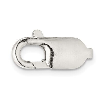 Standard Weight 16.1 x 6.2mm Lobster Clasp Sterling Silver SS3371, MPN: SS3371,
