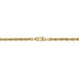 24 Inch 2.8mm Semi-Solid Rope Chain 10k Yellow Gold 10BC134-24, MPN: 10BC134-24, 191101905476