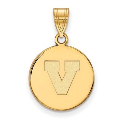 University of Virginia Medium Disc Pendant 10k Yellow Gold 1Y073UVA, MPN: 1Y073UVA, 886774822594