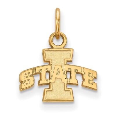 Iowa State University x-Small Pendant Gold-plated Silver GP001IAS, MPN: GP001IAS, 886774889887