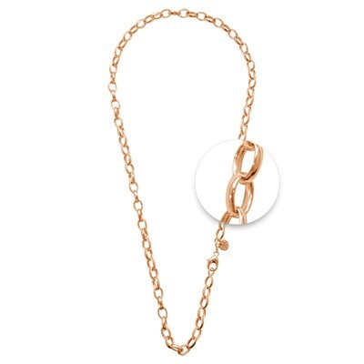 Nikki Lissoni Rose Gold-Plated 5X7mm X 45cm 18in For Charms Not Compatible with Pendants N1016RG45,…