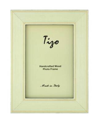 Tizo 5 x 7 Inch Gold Border White Wood Picture Frame OSR30WH57, MPN: OSR30WH57,