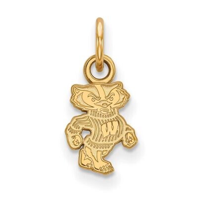 University of Wisconsin x-Small Pendant 10k Yellow Gold 1Y043UWI, MPN: 1Y043UWI, 886774817354