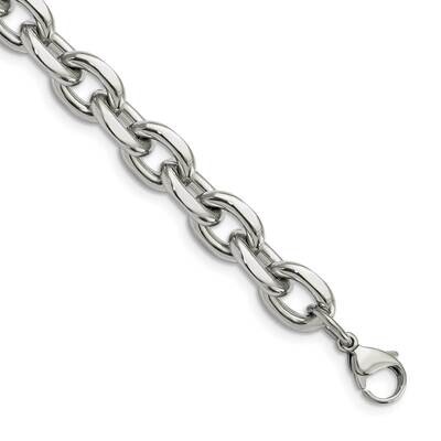 9 Inch Bracelet Stainless Steel Polished SRB543-9 by Chisel, MPN: SRB543-9, 886774035802