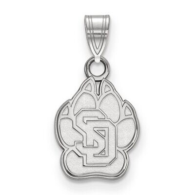 University of South Dakota Small Pendant Sterling Silver SS001USD, MPN: SS001USD, 886774716541