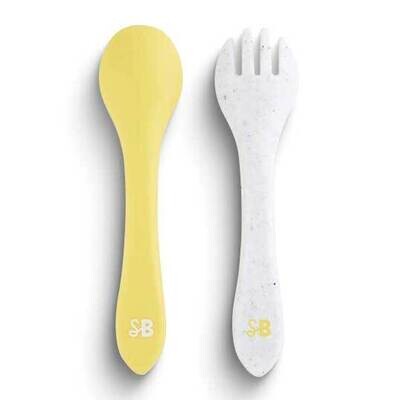 Good Food Mood Silicone Spoon and Fork Set GM24431, MPN: GM24431, 886083961649