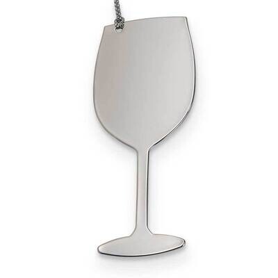 Nickel-plated Wine Glass Ornament GM21791, MPN: GM21791, 47105191332