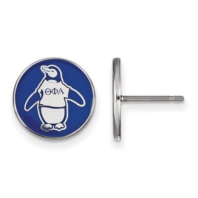 Theta Phi Alpha Enameled Post Earrings Sterling Silver SS046TPA, MPN: SS046TPA, 886774610122