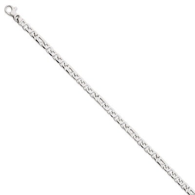 4.75mm Fancy Link Chain 18 Inch 14k White Gold WLK678-18, MPN: WLK678-18, 191101716065