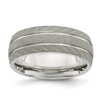 Satin 8mm Band Stainless Steel Polished SR661-10, MPN: SR661, 191101874963