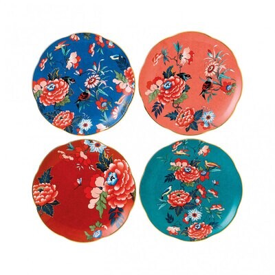 Wedgwood Paeonia Blush Plate 8.3 Inch Set of 4 40032137, MPN: 40032137, 701587384384