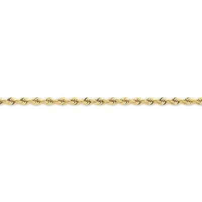 3.35mm Diamond-cut Quadruple Rope Chain 8 Inch 14k Gold QTR025-8, MPN: QTR025-8, 886774398174