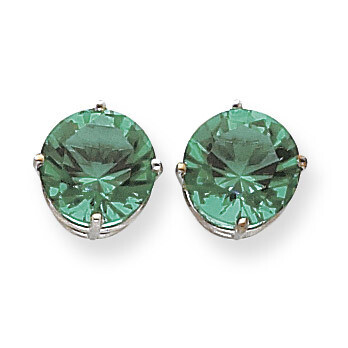 Mount Saint Helens Diamond Round Stud Earrings 14k Gold XE77WMS, MPN: XE77WMS, 883957099866
