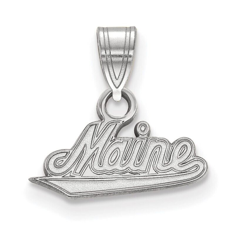 University of Maine Small Pendant 10k White Gold 1W001UME, MPN: 1W001UME, 886774766881