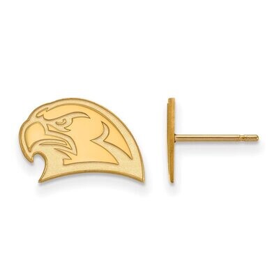 Miami University x-Small Post Earring Gold-plated Silver GP026MU, MPN: GP026MU, 886774929781