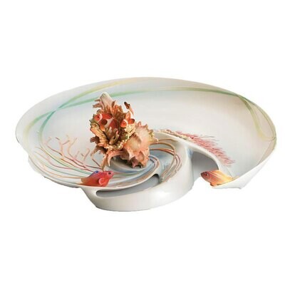 Franz Porcelain By The Sea Three Dimensional Table Sculpture FZ01334, MPN: FZ01334,