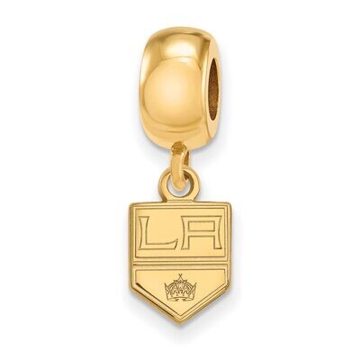 Los Angeles Kings Bead Charm x-Small Dangle Gold-plated Silver GP018KIN, MPN: GP018KIN, 886774922478