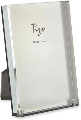Tizo Acrylic Lucite Picture Photo Frame Silver Back 8 x 10 Inch HA158SL80, MPN: HA158SL80,