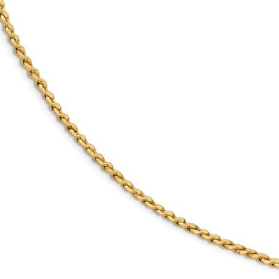Leslie&#39;s Fancy Twisted Link Bracelet 7.5 Inch 14k Gold Polished HB-LF948-7.5, MPN: LF948-7.5, 19110…
