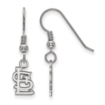 St. Louis Cardinals Extra Small Dangle Earring Wire Sterling Silver SS048CRD, MPN: SS048CRD, 886774…