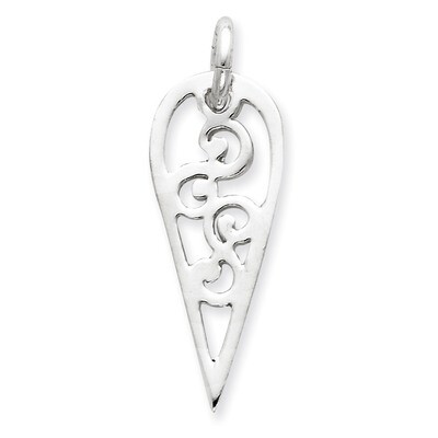 Fancy Pendant Sterling Silver QP740