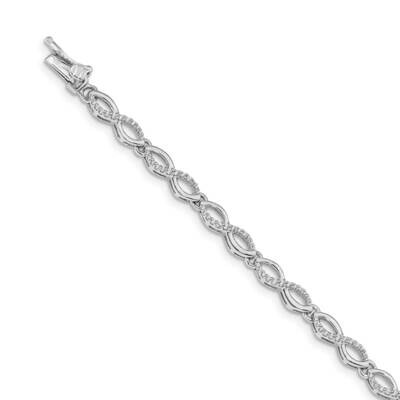 Bracelet 14k White Gold Diamond BM4634-050-WA, MPN: BM4634-050-WA, 883957284385