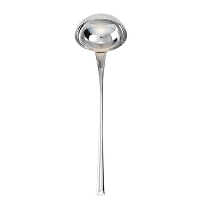 Sambonet h-art soup ladle 9 3/4 inch - silverplated on 18/10 stainless steel, MPN: 52727-40, 790955…
