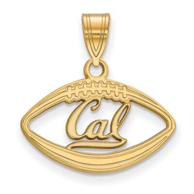 University of California Berkeley Pendant in Football Gold-plated Silver GP014UCB, MPN: GP014UCB, 8…