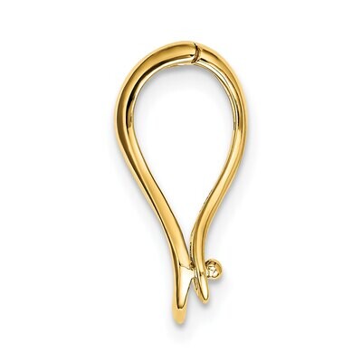 Pearl Enhancer Pendant Setting 14k Yellow Gold YG1492, MPN: YG1492,
