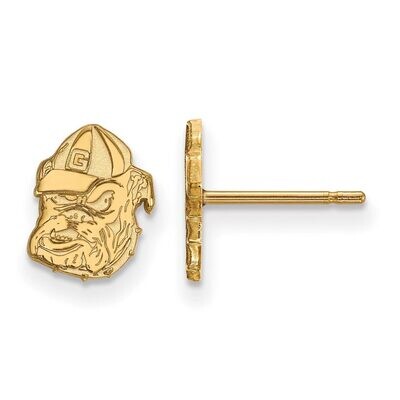 University of Georgia x-Small Post Earring Gold-plated Silver GP049UGA, MPN: GP049UGA, 886774946986