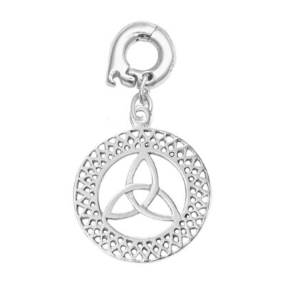 Nikki Lissoni Inner Strength Charm Silver-Plated 20mm D1183SM, MPN: D1183SM, 8718819239642