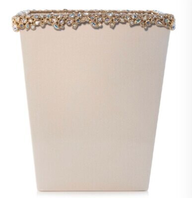 Jay Strongwater Esther Bejeweled Trash Bin Opal SDH8890-219, MPN: SDH8890-219, 848510042598