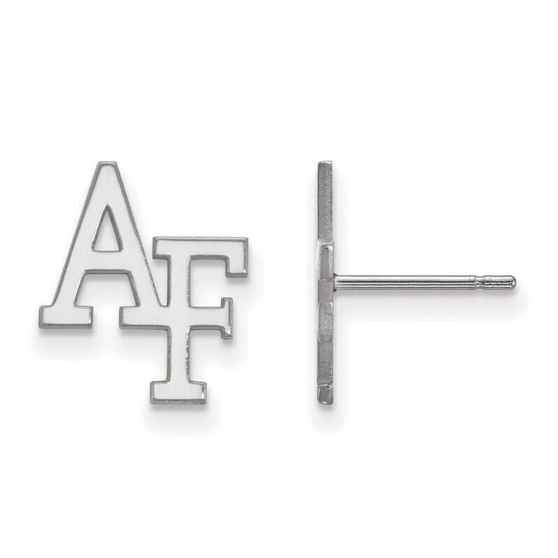 United States Air Force Academy Small Post Earring 14k White Gold 4W008USA, MPN: 4W008USA, 88677483…