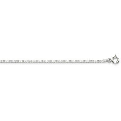 1.85mm Flat Anchor Chain 20 Inch Sterling Silver QLFA040-20, MPN: QLFA040-20,