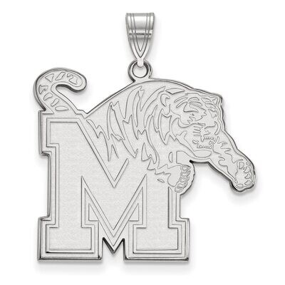 University of Memphis Extra Large Pendant Sterling Silver SS031UMP, MPN: SS031UMP, 886774711171