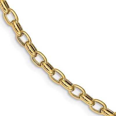 Leslie&#39;s Fancy Link Bracelet 14k Polished Gold HB-LF1261-7.5, MPN: LF1261-7.5, 191101480898