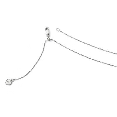 Leslie&#39;s Fancy Twisted Adjustable Chain 30 Inch Sterling Silver HB-FC38-30, MPN: FC38-30, 191101472…