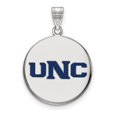University of Northern Colorado Large Enamel Disc Pendant Sterling Silver SS002UNCO, MPN: SS002UNCO…