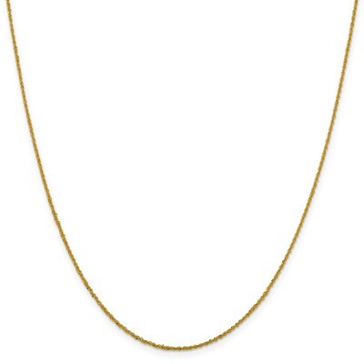 Leslie&#39;s 24 Inch 1.3 mm Sparkle Singapore Chain 14k Gold HB-1830-24, MPN: 1830-24, 191101741623
