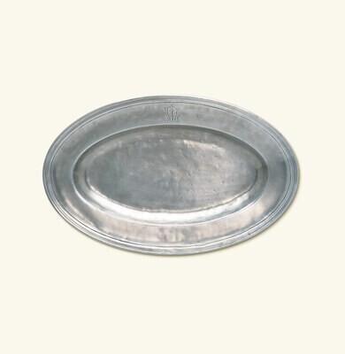 Match Pewter Oval Platter Wl a361.0, MPN: a361.0,