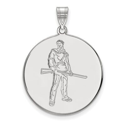 West Virginia University x-Large Disc Pendant Sterling Silver SS058WVU, MPN: SS058WVU, 886774722269