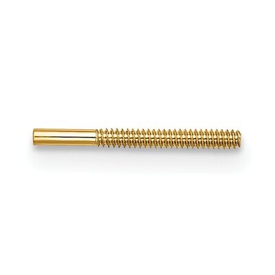Threaded Post Earring Setting 18k Yellow Gold 8Y675, MPN: 8Y675,