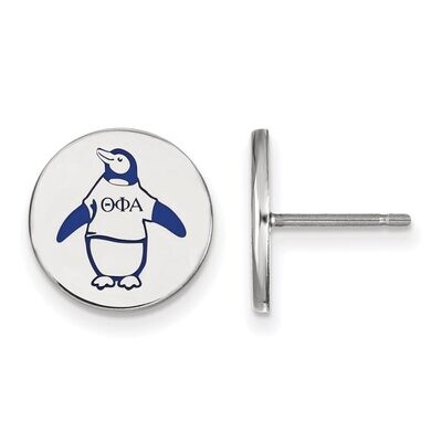 Theta Phi Alpha Enameled Post Earrings Sterling Silver SS047TPA, MPN: SS047TPA, 886774610382