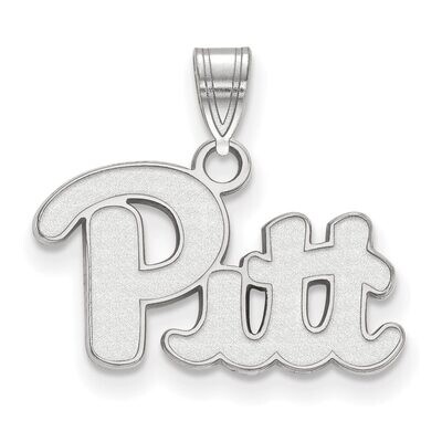 University of Pittsburgh Small Pendant 14k White Gold 4W002UPI, MPN: 4W002UPI, 886774828039